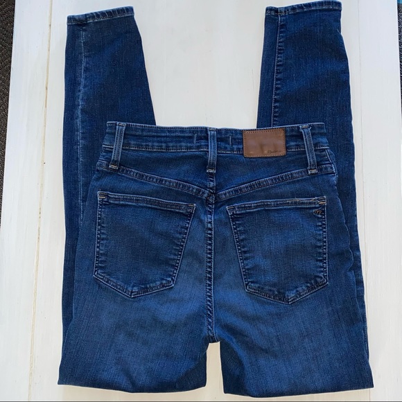 Madewell Curvy High Rise Skinny Jeans in Hayes Wash - Picture 8 of 10